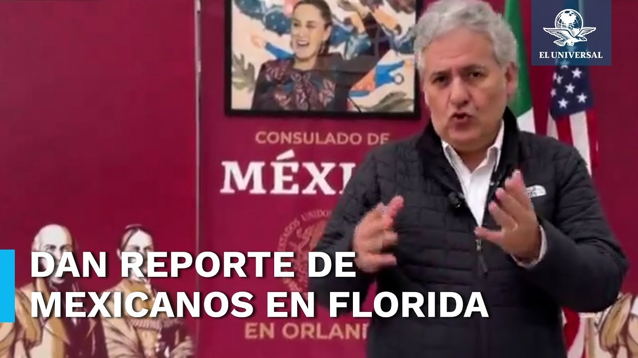 No hay reporte de mexicanos fallecidos por huracán Milton en EU, reporta cónsul