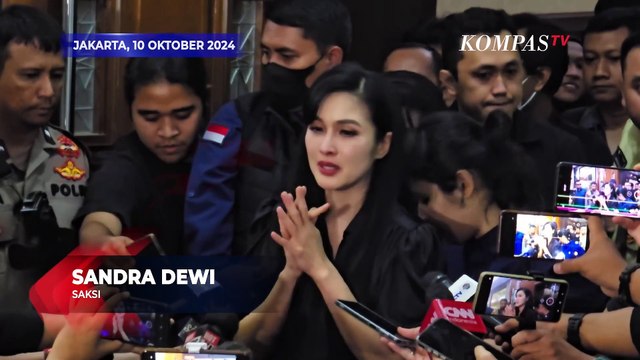 [FULL] Penjelasan Sandra Dewi Usai Bersaksi untuk Harvey Moeis di Kasus Timah