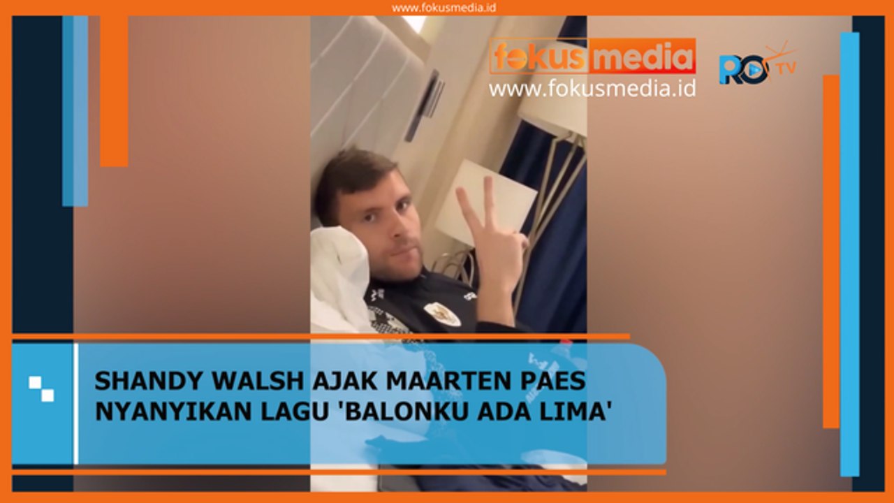 Shandy Walsh Ajak Maarten Paes Nyanyikan Lagu 'Balonku Ada Lima'