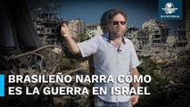 “Me acostumbré a escuchar explosiones”  brasileño en Israel cuenta cómo ha sido vivir la guerra