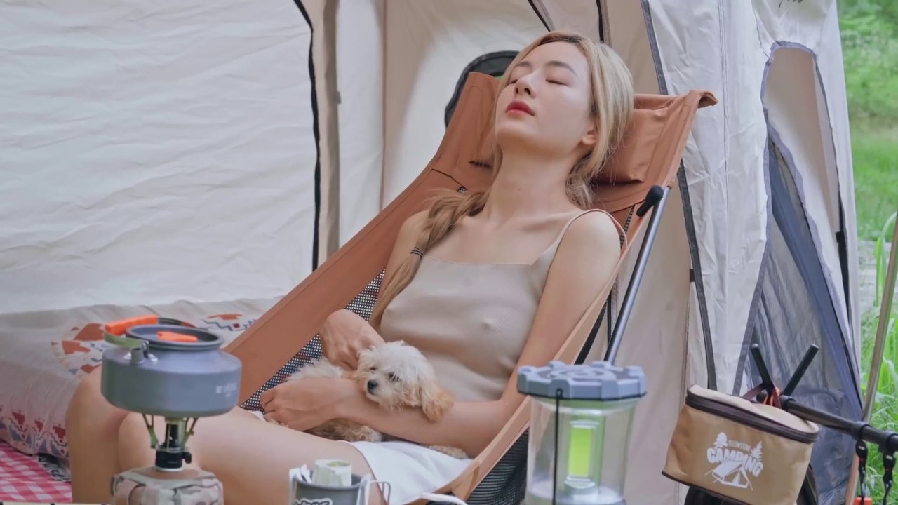 SOLO CAMPING OVERNIGHT WITH MY DOG WITHOUT KNOWING THAT IT’S HER LAST TRIP-1
