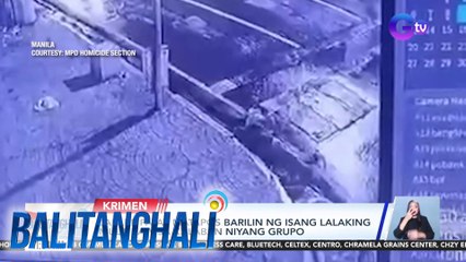 Lalaki, patay matapos barilin ng isang lalaking mula raw sa kalaban niyang grupo | Balitanghali