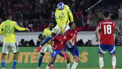 Brasil vence Chile de virada