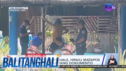 38 Chinese nationals, hinuli matapos walang maipakitang dokumento | Balitanghali