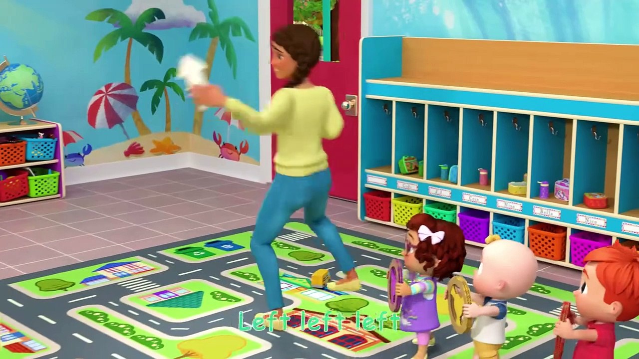 Learning Directions Song _ CoComelon Nursery Rhymes & Kids Songs
