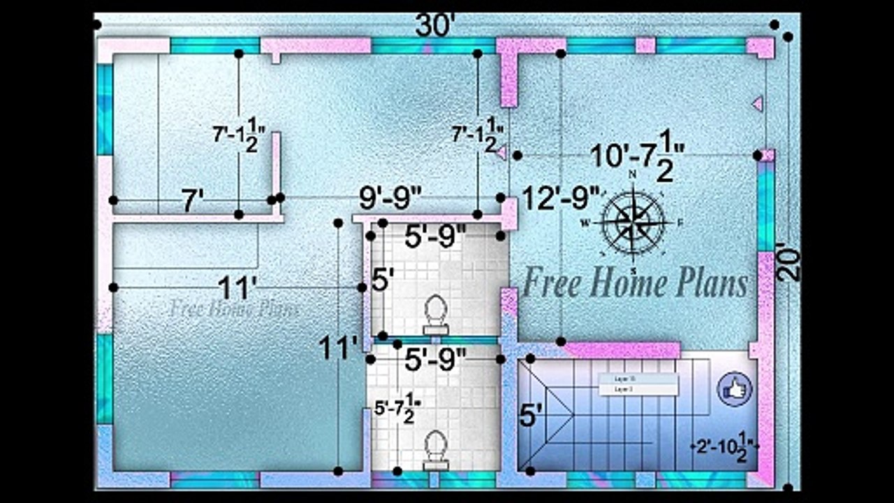 20x30 Home Plan 491