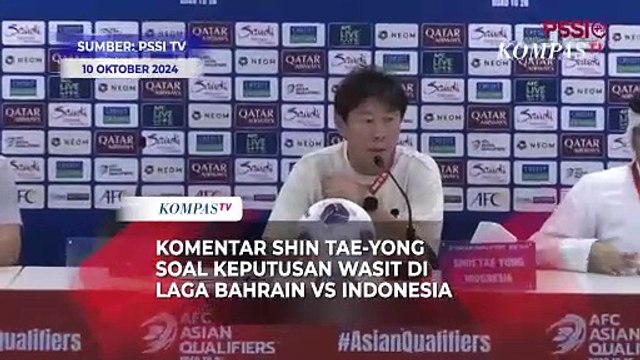 Komentar Shin Tae-yong soal Keputusan Wasit di Laga Bahrain VS Timnas Indonesia: Memalukan!