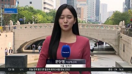 [날씨]따사로운 한낮, 큰 일교차…제주 비 조금