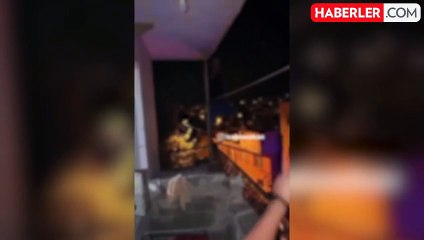 "Bu son sigaram" diyerek kendini balkondan boşluğa bıraktı