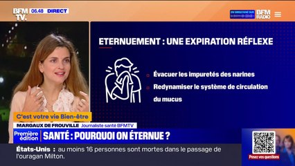 Santé: pourquoi est-ce qu'on éternue?