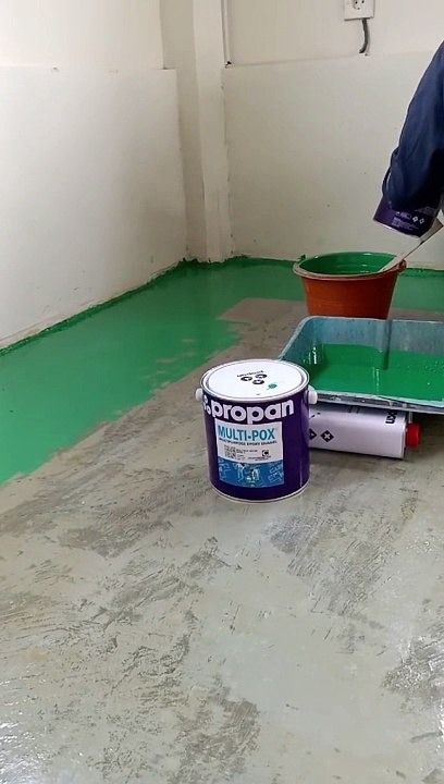 Harga Jasa Cat Epoxy Lantai Pabrik Per m2