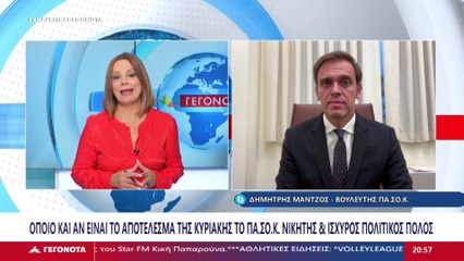 Ο βουλευτής ΠΑΣΟΚ-ΚΙΝΑΛ Δημήτρης Μάντζος στο Star