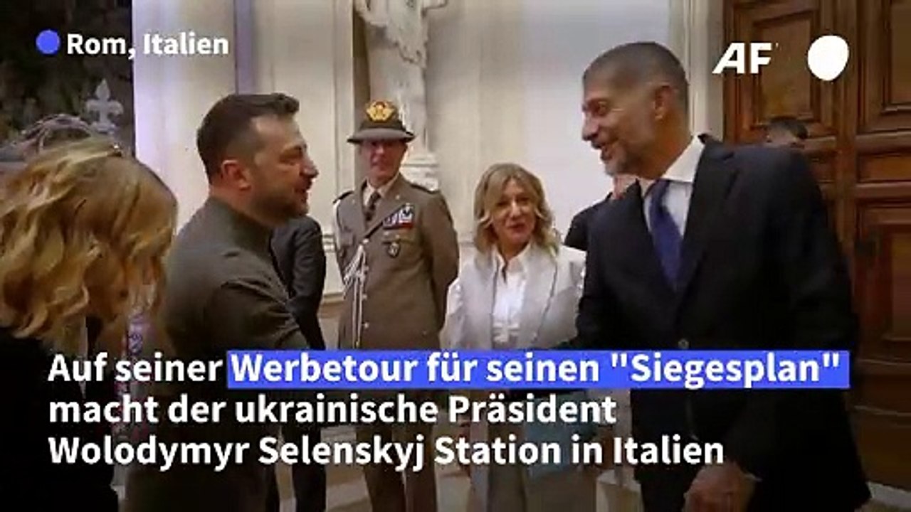 Ukraine: Italien richtet 2025 Wiederaufbau-Konferenz aus