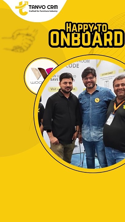 A Warm Welcome to Woodart Furniture Rajkot in the Tanyo CRM Family!