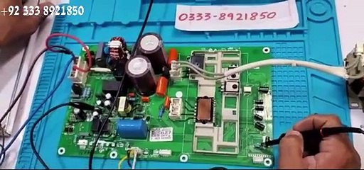 #103 Haier Dc inverter new model PCB Air conditioner E7 Error solve crystal testing and aptocoupler
