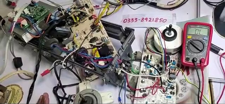 #104 Haier F7 Error code Haier Dc inverterAc F7 Error code problem solution