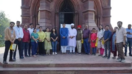 दिल्ली के पर्यटन मंत्री सौरभ भारद्वाज ने हेरिटेज वॉक फेस्टिवल का किया शुभारंभ