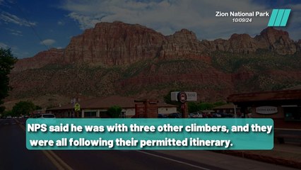 CEO Justin Bingham Falls 200 Feet in Zion National Park
