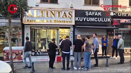 Silivri’de kuyumcu soygunu, 2 kilo altın çalındı