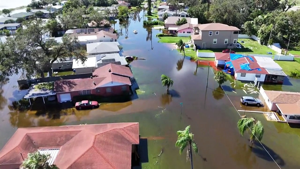 Hurrikan 'Milton': Weite Teile von Florida unter Wasser