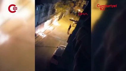 Eşi şiddet gördüğü için sığınmıştı: Kayınpederinin evini molotofla kundakladı!