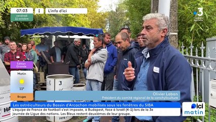 11/10/2024 - ICI Matin France Bleu Gironde en vidéo