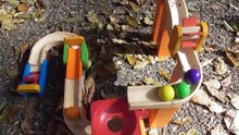 Marble Run Race ASMR ☆ Trix Track × HABA Big Ball Healing Ball Sound