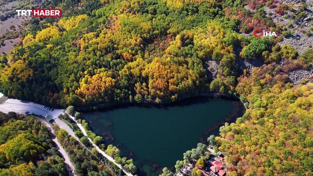 Ankara'nın Karagöl Tabiat Parkı'nda sonbahar renkleri