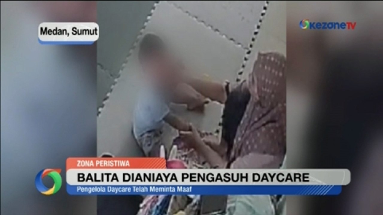 Kejam! Bayi Dianiaya Pengasuh di Daycare Medan
