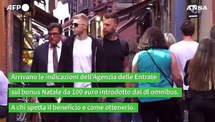 Bonus Natale da 100 euro: come ottenerlo