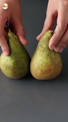 Fudge poire chocolat, le dessert super facile à faire avec seulement 2 ingrédients!