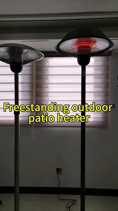 2024 Hot Selling Outdoor Infrared Heater 1500W Electric Portable Patio Heater for Winter