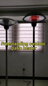 2024 Hot Selling Outdoor Infrared Heater 1500W Electric Portable Patio Heater for Winter