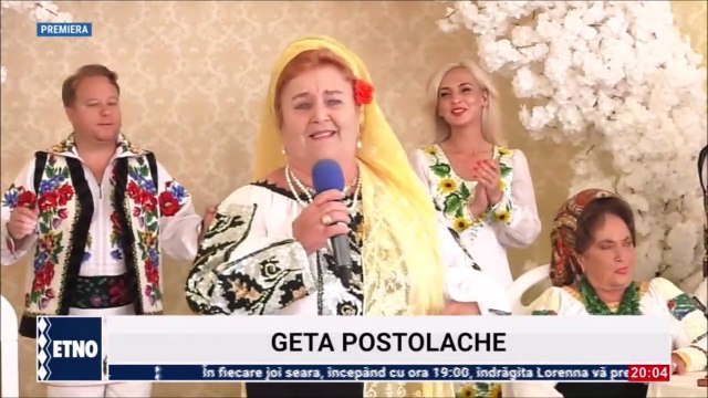 Geta Postolache - Viata este asa de scurta (Cantec din suflet de roman - ETNO TV - 04.10.2024)