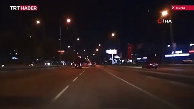 Bursa'da şerit ihlali kazayı da beraberinde getirdi