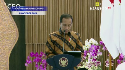 [FULL] Pidato Jokowi di Acara Kompas100 CEO Forum, Singgung Pembangunan IKN