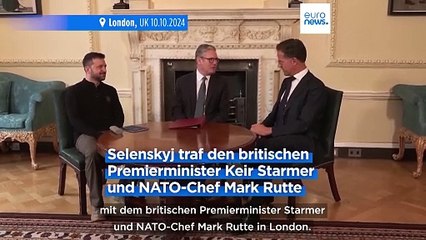 Selenskyj auf Europatour: Unterstützung für den "Siegesplan" gegen Russland gesucht