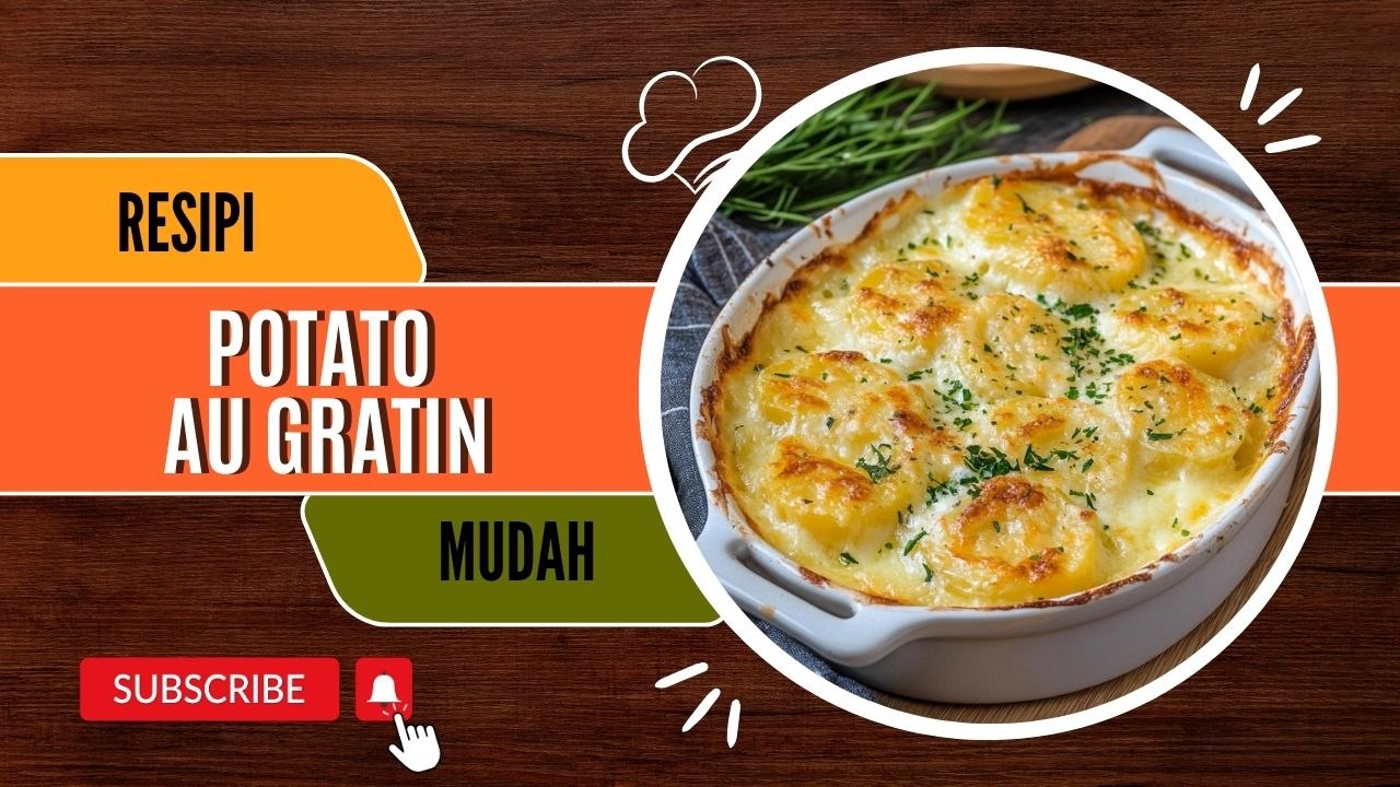 Resipi Potato Au Gratin