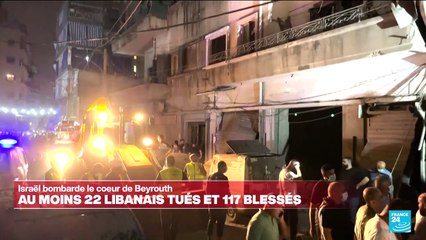 Israël bombarde le cœur de Beyrouth : au moins 22 morts et 117 blessés
