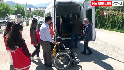 Engelli Öğrenci Zeynep'e Araç Tahsis Edildi