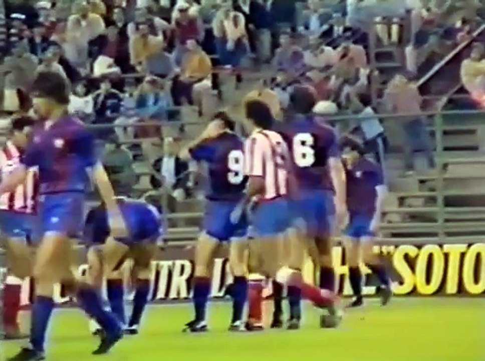 Atlético de Madrid vs. FC Barcelona - Supercopa 1985
