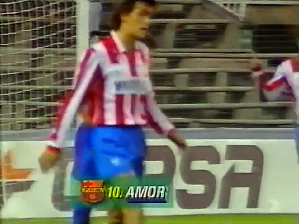 Atlético de Madrid vs. FC Barcelona - Supercopa 1991