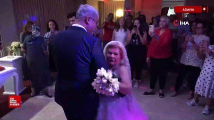 Adana'da 83 yaşında damatsız düğün yaptı