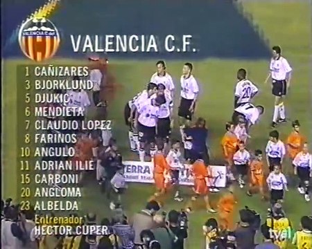 Valencia CF vs FC Barcelona - Supercopa 1999