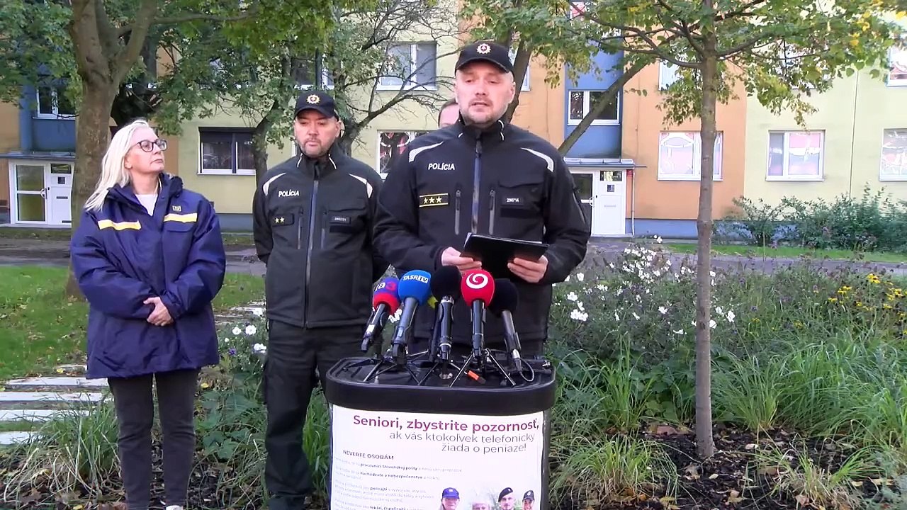 ZÁZNAM: PZ pre podvody na senioroch spúšťa so Slovenskou poštou preventívny program