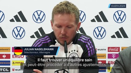 Nagelsmann inquiet des cadences infernales