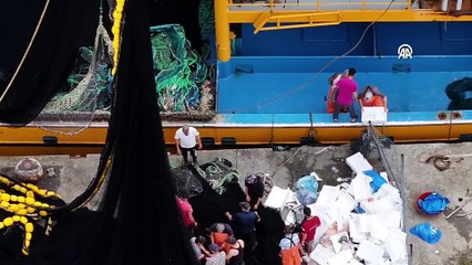 Balıkçılar Doğu Karadeniz'de