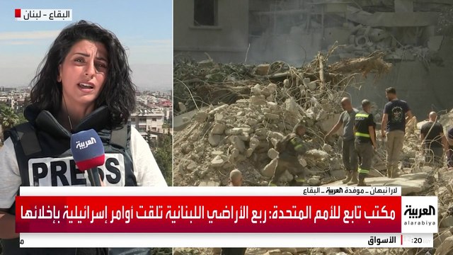 تجدد القصف الإسرائيلي على مواقع في البقاع