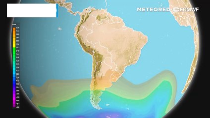 Dorsal en altura provocará altas temperaturas en el gran Santiago