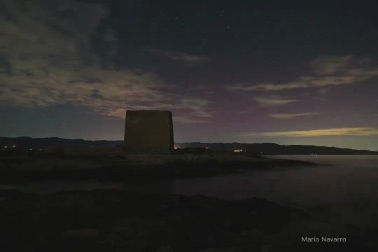 La impresionante aurora boreal captada en Murcia